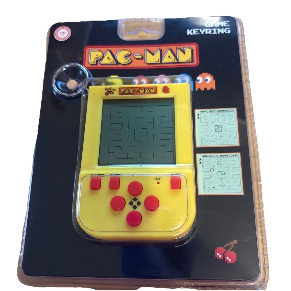Fizz Creations Pac-Man Game Keyring‎ (BOX WEAR) (NEW)